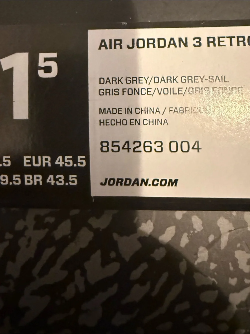 Jordan 3 Retro Wool - Mid-Top Sneakers